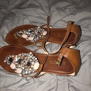 Embellished sandals